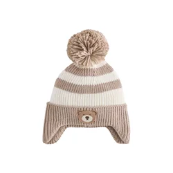 Next Kape temno bež/volneno bela