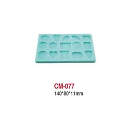 Hani International Kalup, Silikonski, 140x80x11mm, Menta