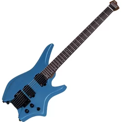 HILS Guitars HN5 NEXT Emerald Blue Metallic Kitara headless