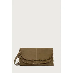 Patrizia Pepe crossbody torbica ženska semišasta