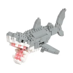 Konstrukcijska figurica Nanoblock Veliki beli morski pes (NBC-332)