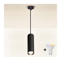 Brilagi - LED prigušiva luster na sajli SELE 1xGU10/4,8W/230V crna