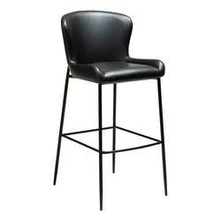 Črn barski stol 105 cm Glamorous – DAN-FORM Denmark
