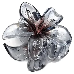Kopča za kosu Flower - Crna KP39306