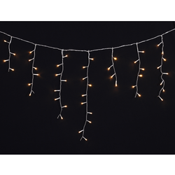 VIDAXL božično novoletne lučke (ledene sveče), 3.9m