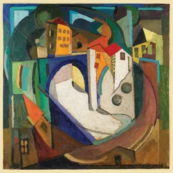 Grafika - Puzzle Albert Gleizes - Paysage, 1914-1915 - 1 000 kosov