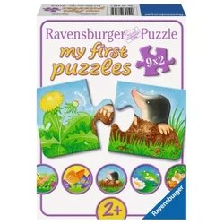 Ravensburger puzzle (slagalice) - Moje prve puzzle/ 9 u 1/ Sitne životinje