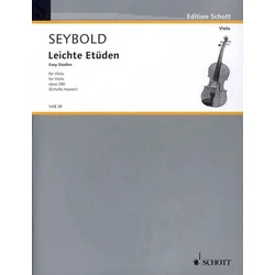 SEYBOLD:EASY STUDIES OP.280 VIOLA