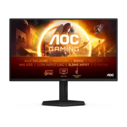 AOC Gaming monitor 25G4SXU, 24.5, FHD 1920 × 1080, 310 Hz