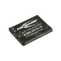 ANSMANN EN-EL 19 zamenska baterija za Nikon kamere -Li-Ion 3.7V 700mAh