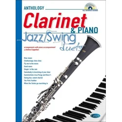 ANTHOLOGY JAZZ/SWING CLARINET & PIANO +CD