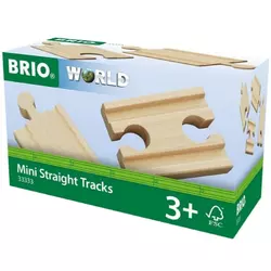 BRIO Delovi za prugu - mini ravne staze
