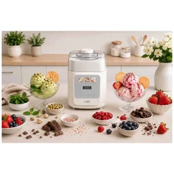 Home Robot aparat za sladoled s kompresorom, kapacitet 1 lit., 90W, GELATO-500