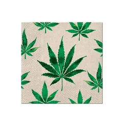 Serviete za dekupažo - Marihuana  - 1 kos
