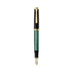 Pelikan nalivnik M600 Souveraen, črn/zelen