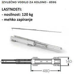 859G izvlečno vodilo SC
