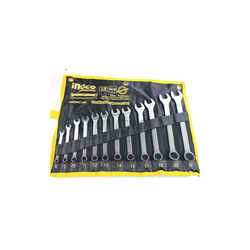 Ingco set okasto-vilastih ključeva HKSPA1142, 12 komada, 6–24 mm