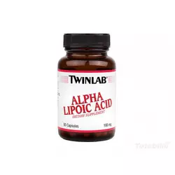 TWINLAB Alpha-Lipoic Acid 100mg 60 kapsula
