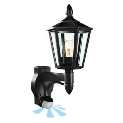 L 15 Senzor. fenjer 60W E27 IP44 crna Steinel