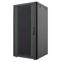 Mirsan MR.GTN18U66DE 600mmx600mmx1030mm Crni 18U/19 rek orman stojeći