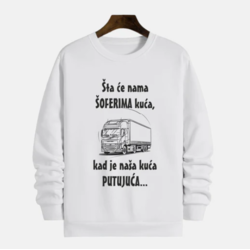 MAFIMI Muški duks Šta će nama Šoferima kuća, Beli