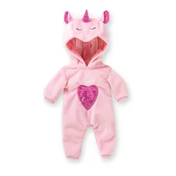 Pižama za punčko Pink Unicorn Pajamas Ma Corolle za 36 cm lutko