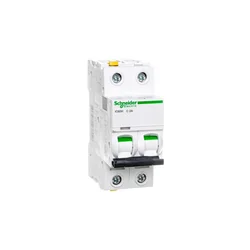 Schneider Odklopnik 2P C 2A 10kA AC iC60H-C2-2 Acti9 A9F07202