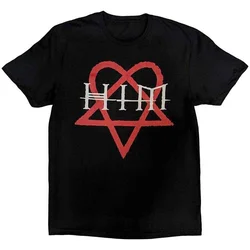 HIM Heartagram Black S Majica