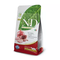 ND Suva hrana za sterilisane mačke Grain free Piletina i nar, 0.3kg