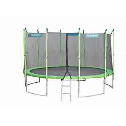 HUDORA trampolin z zaščitno mrežo in stopnicami EN71, 400cm
