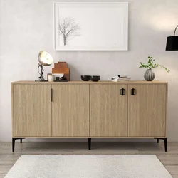 Hanah Home Konzola 4004 Neva, 180x80.5x45 cm, Smeđa