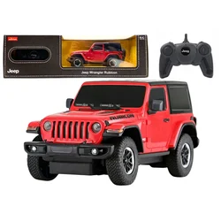 Licencirani avto na daljinsko upravljanje JEEP Wrangler JL Rubicon 1:24 – rdeč