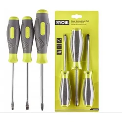 RYOBI Komplet izvijačev RSD1PH2S, 3 kosi.