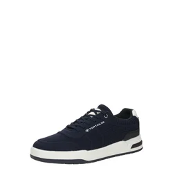 TOM TAILOR Nizke superge temno modra/bela