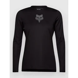 Fox Ranger Head Long Sleeve Jersey black
