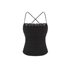 Trendyol Milla Ženska bluza Tprss25Bz00043, Crna