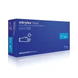 Rukavice jednokratne od nitrila 100kom Basic M