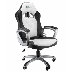 Gejmerska stolica White Shark Phantom Black/White