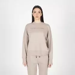 Sergio Tacchini Ženski duks Chiara crewneck, Krem