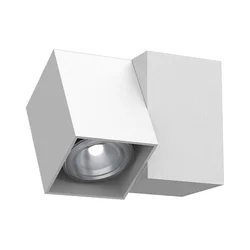 Brosline 2293 - Zidno spot svetlo CUBE 1xGU10/10W/230V belo