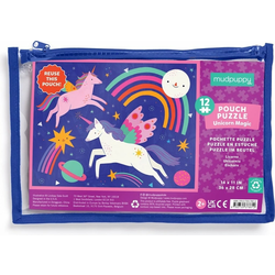 Mudpuppy Puzlle Unicorn Magic v vrečki 12 kosov