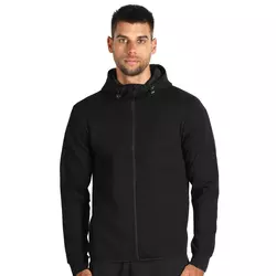 REBOUND – Muška dukserica sa kapuljačom, 300 g/m2 Boja: Crna Veličina: 2XL