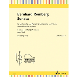 ROMBERG:SONATA E-MOLL OP.38/1 CELLO