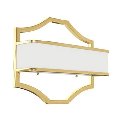 Open Design OR84832 - Zidno svetlo GERDO 2xE14/12W/230V zlatna/bela