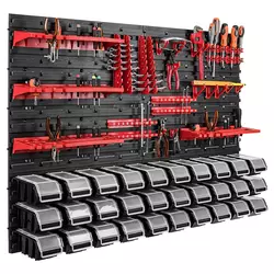Zidni komplet s držačem alata i kutijama PRO2 1158 x 780 mm