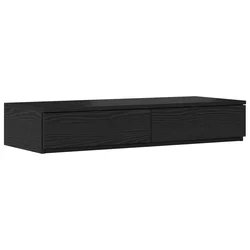 Ladice za krevet s ladicama Crni hrast 80 x 36,5 x 16,5 cm