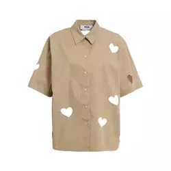 Msgm Ženska košulja 3241MDE21227106-23, Krem