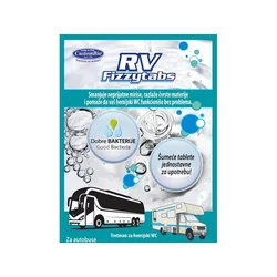 Dobre bakterije Šumeće tablete za kamperske, autobuske i ostale hemijske toalete RV FizzyTabs