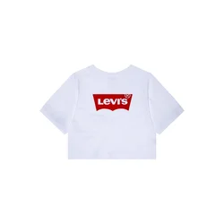 LEVIS Majica Light Bright Cropped Top, bela
