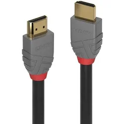 Lindy HDMI kabel 1 m, visoka hitrost, Anthra Line, 36962